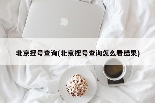 北京摇号查询(北京摇号查询怎么看结果)